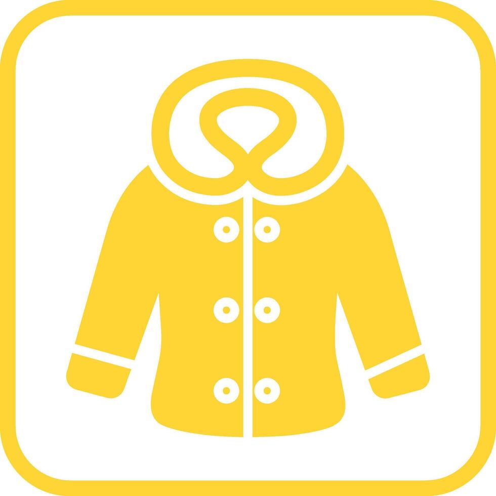 icono de vector de ropa de invierno