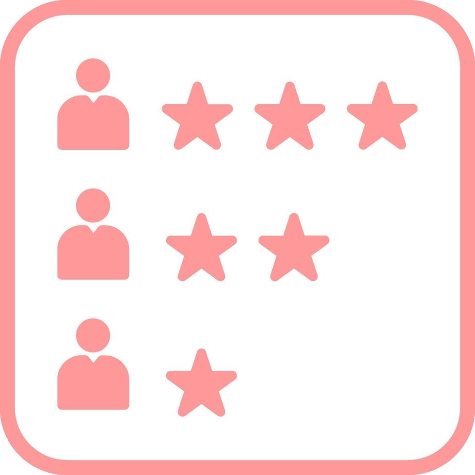 Rating Vector Icon