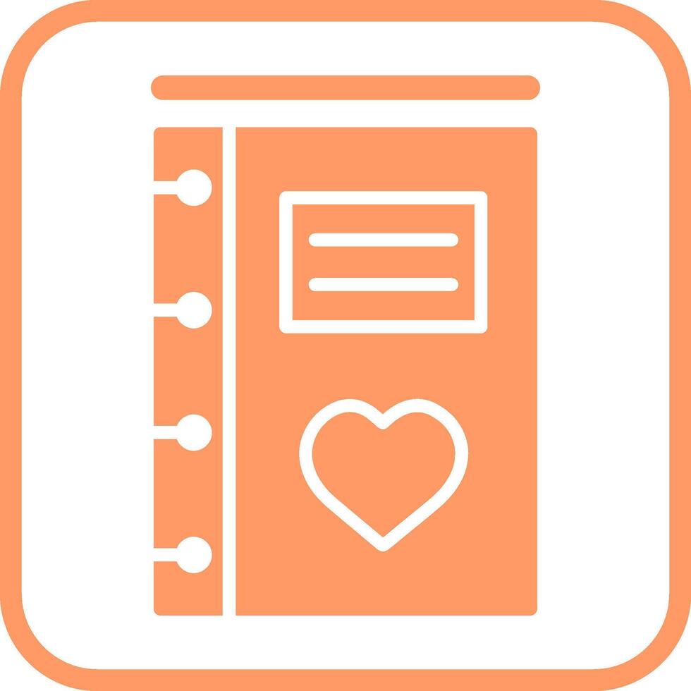 Diary Vector Icon