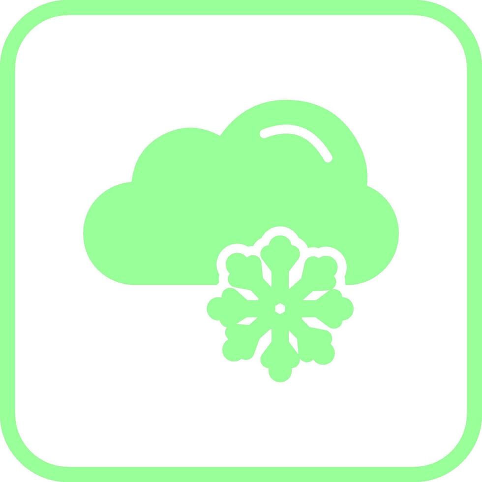 Snowy Vector Icon