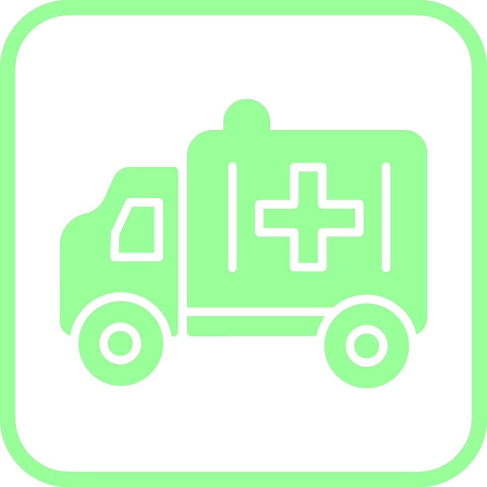 icono de vector de ambulancia