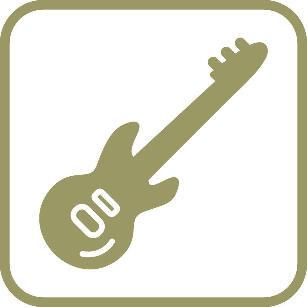 icono de vector de guitarra