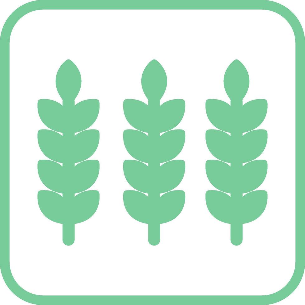 Wheat Vector Icon