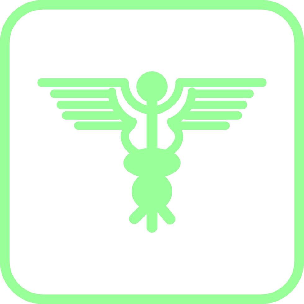 Caduceus Vector Icon