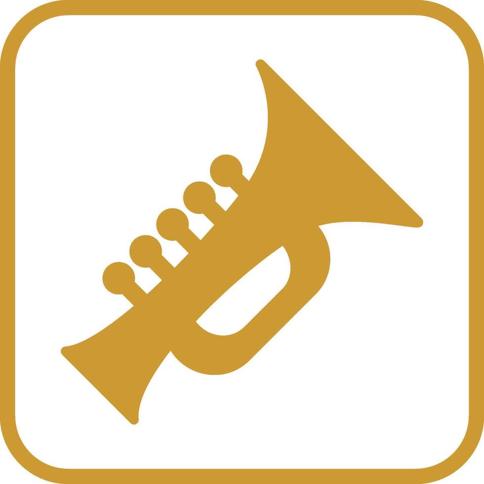 icono de vector de tuba