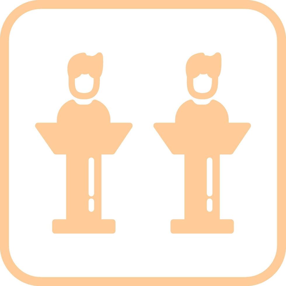 Debate Vector Icon