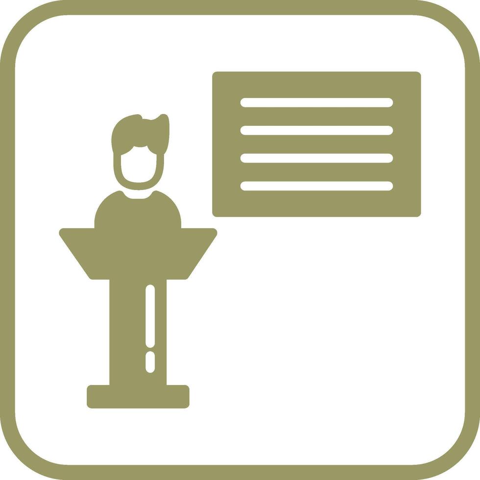 Seminar Vector Icon