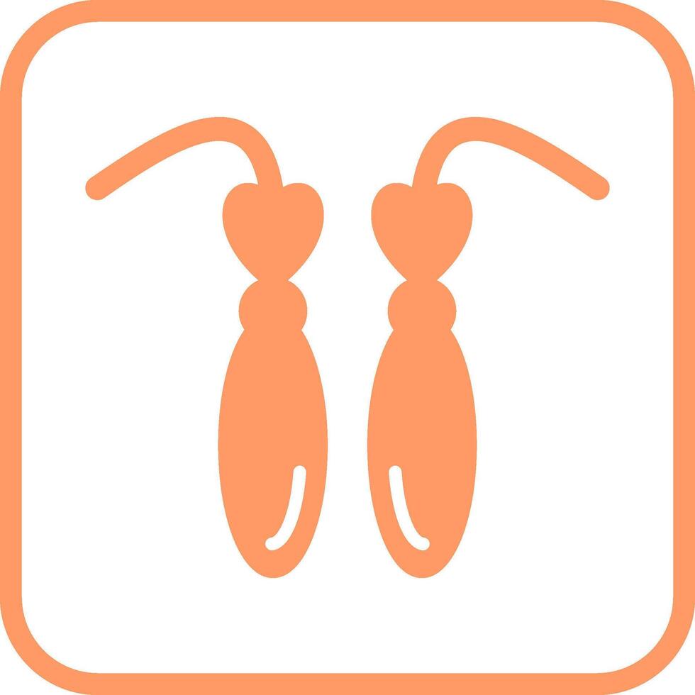 Earrings Vector Icon