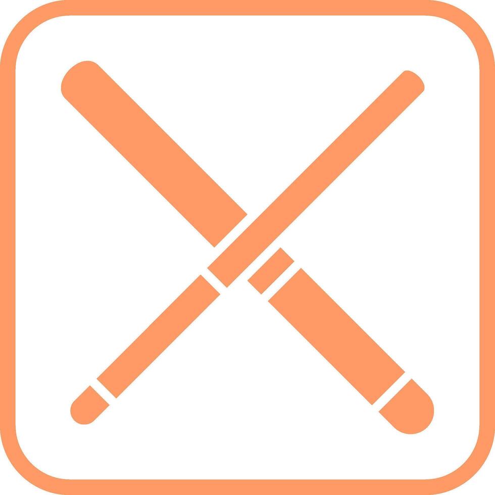 Pool Cue Vector Icon