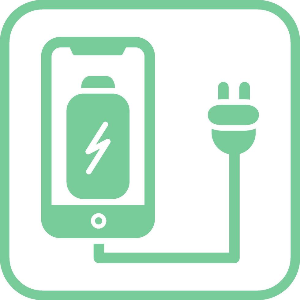 Cell and Plug Vector Icon