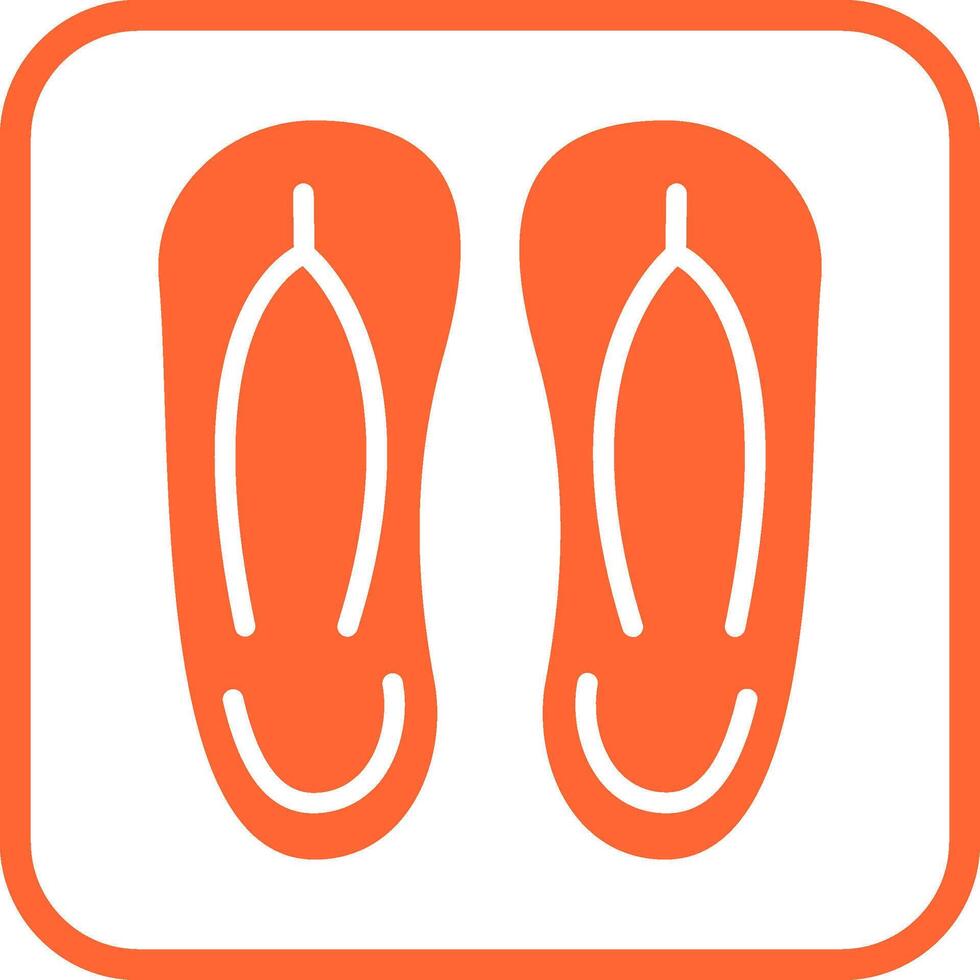 Slippers Vector Icon