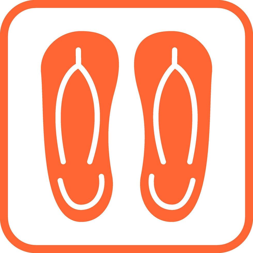 Slippers Vector Icon