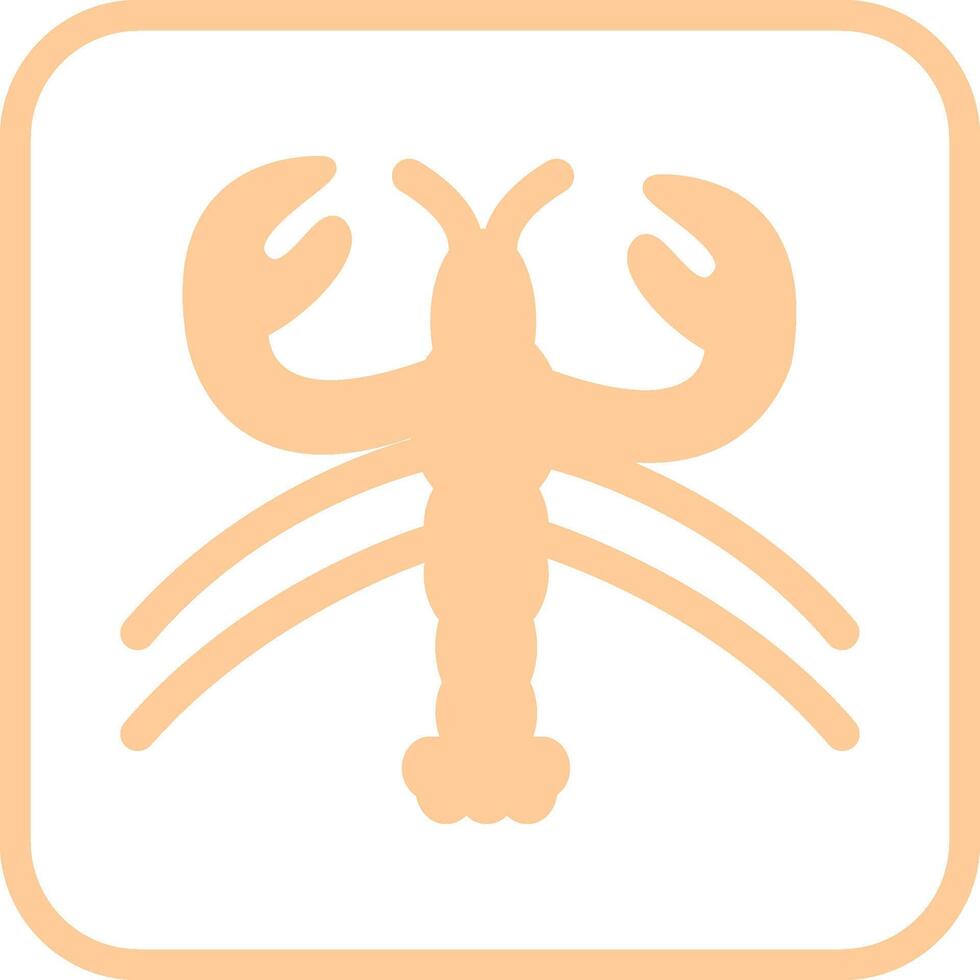 Lobster Vector Icon