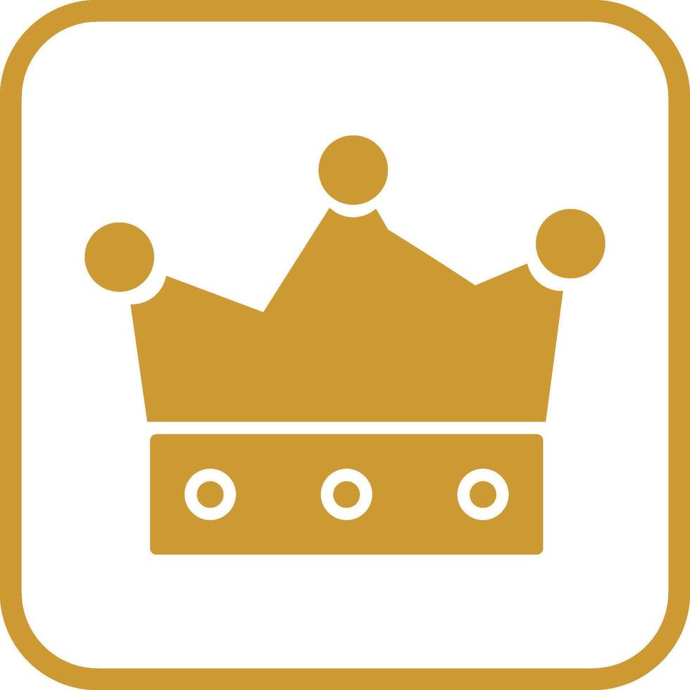 King Crown Vector Icon