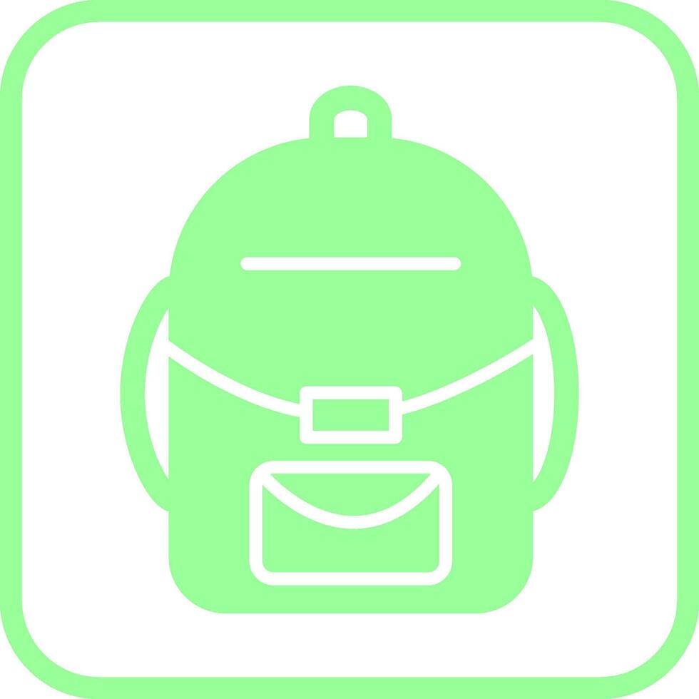 Backpack Vector Icon
