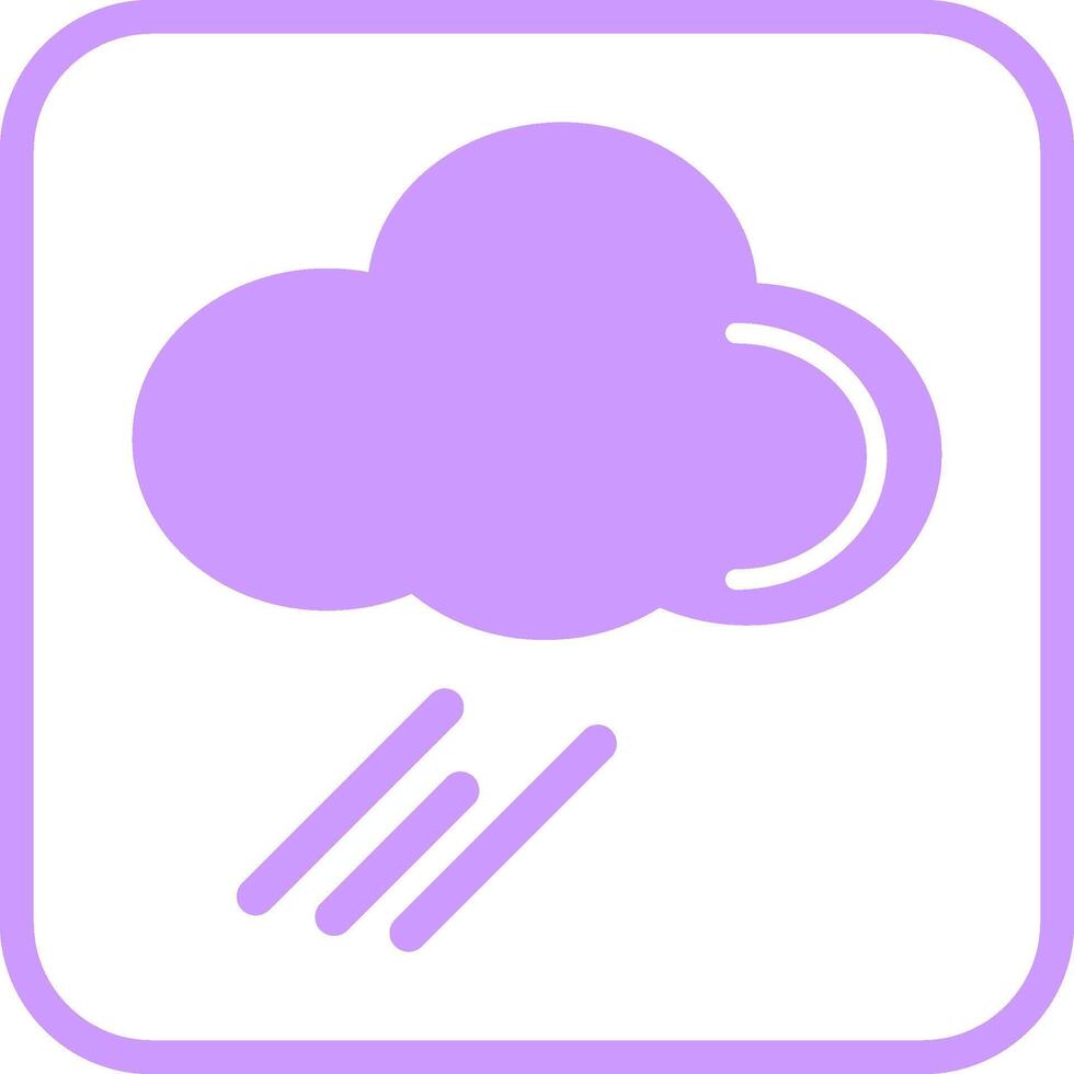 Rain Vector Icon