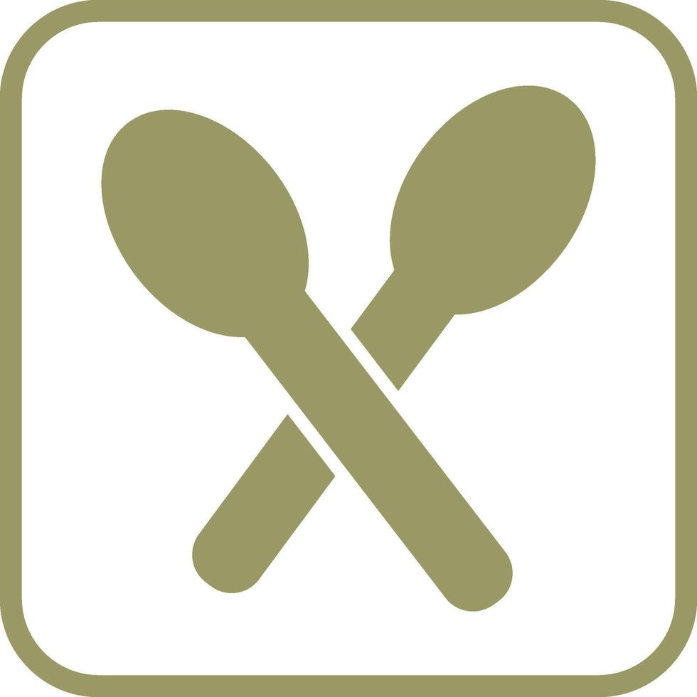 Spoons Vector Icon
