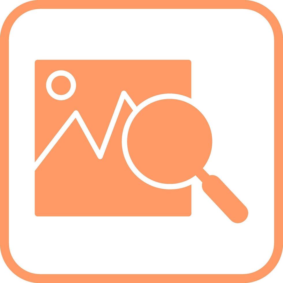 Image Search Vector Icon