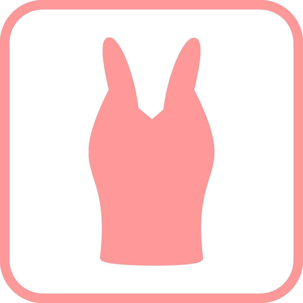 Ladies Vest Vector Icon