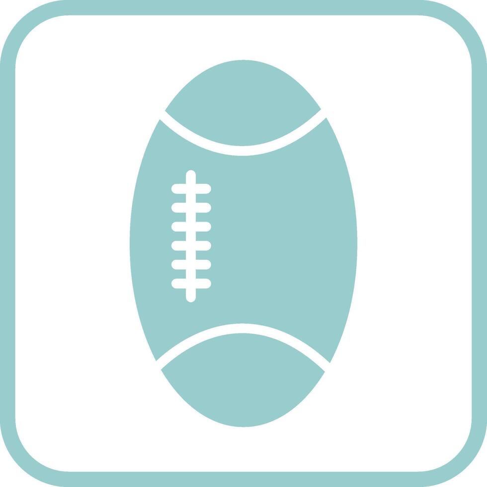 Rugby Vector Icon
