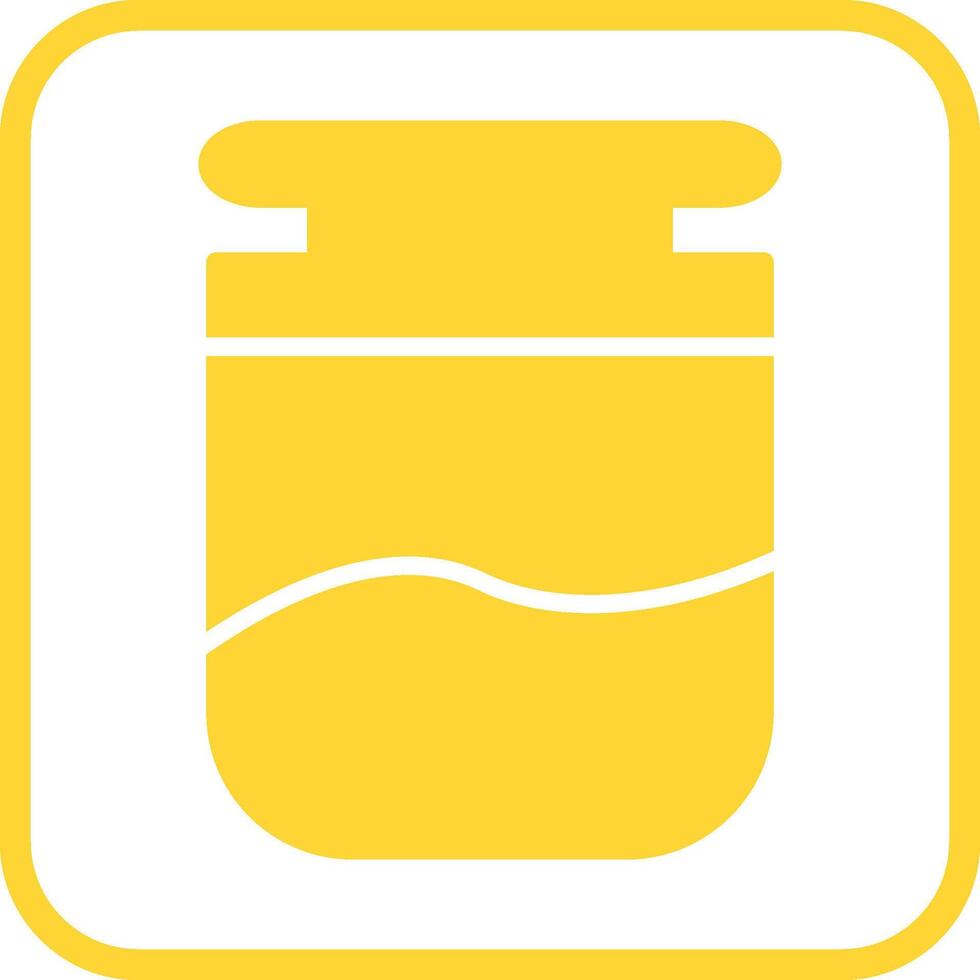 Jar on Display Vector Icon