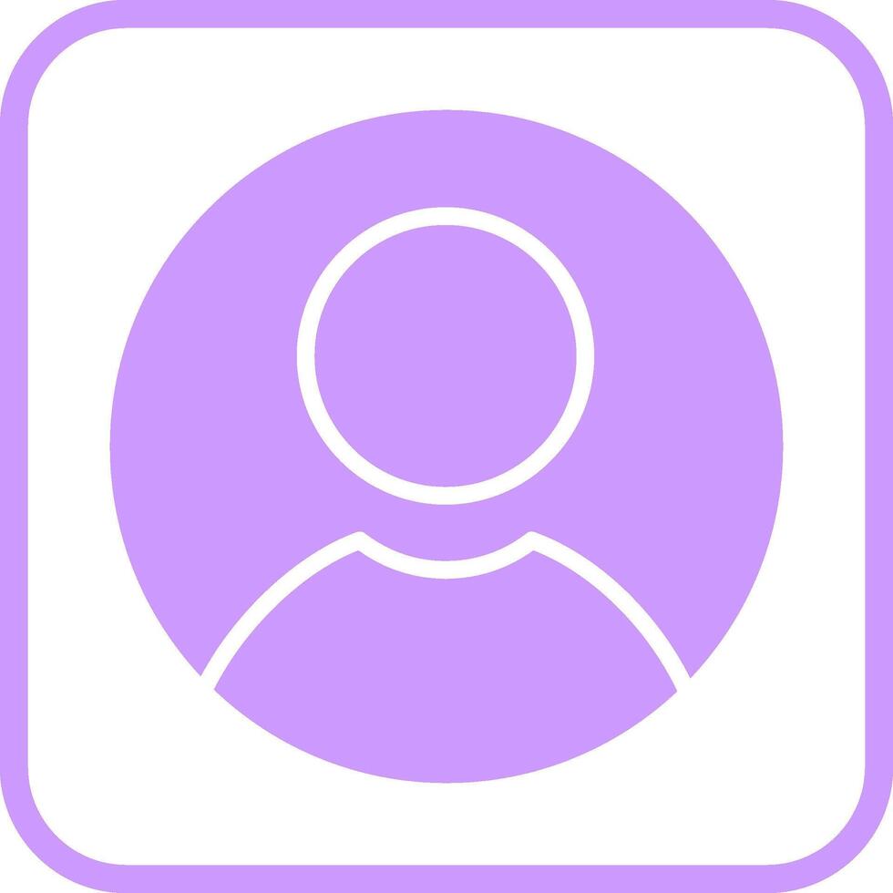 Male Profile Vector Icon