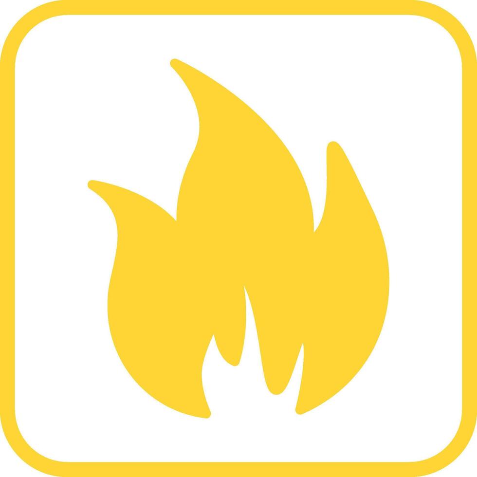 Flame Vector Icon