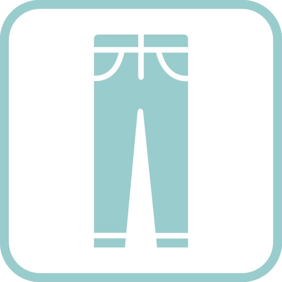 icono de vector de pantalones