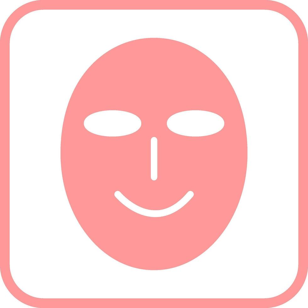 Ancient Face Mask Vector Icon