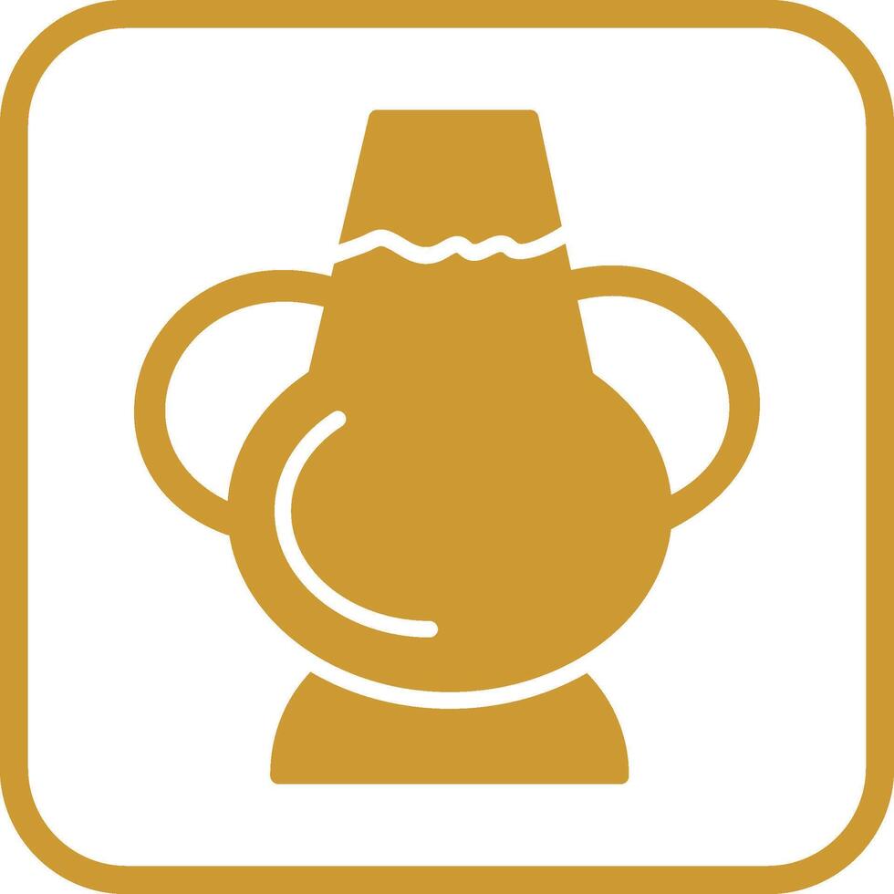 Antique Jar Vector Icon