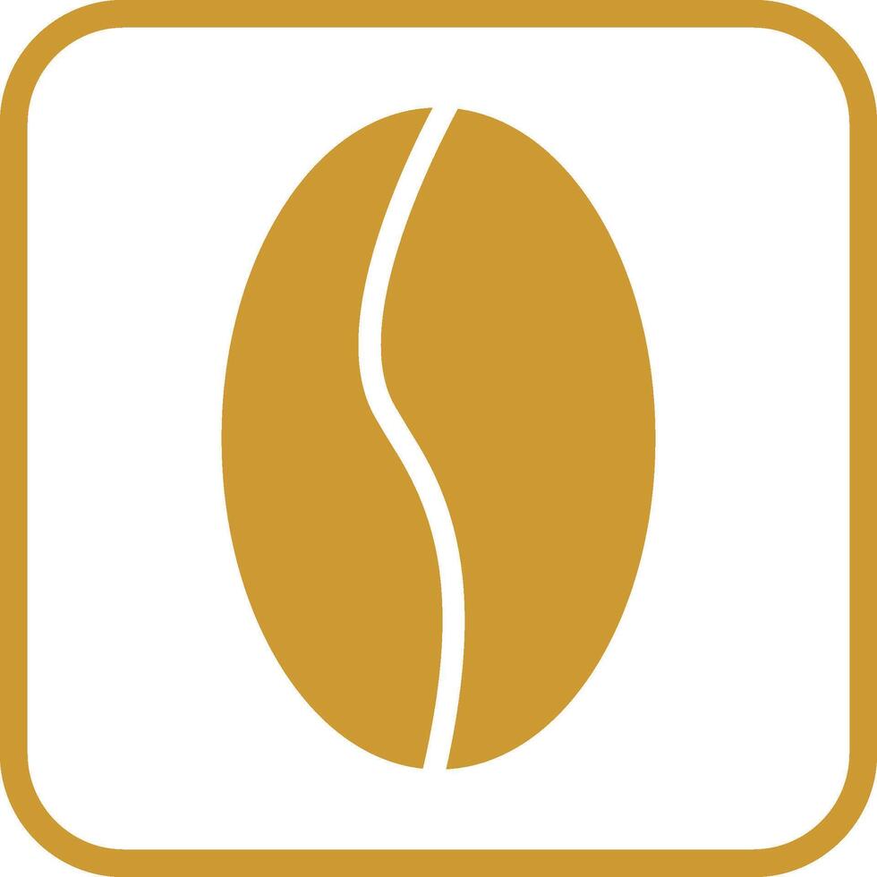 Coffee Grain Vector Icon