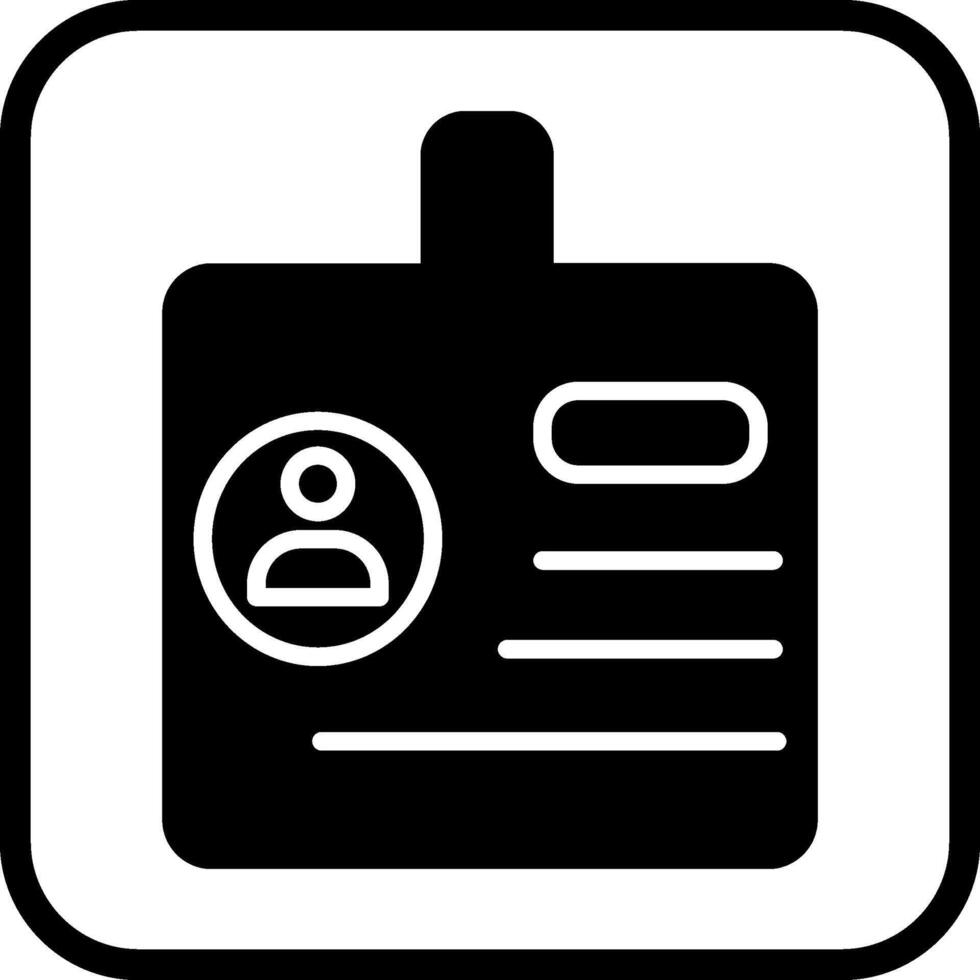Identification Vector Icon