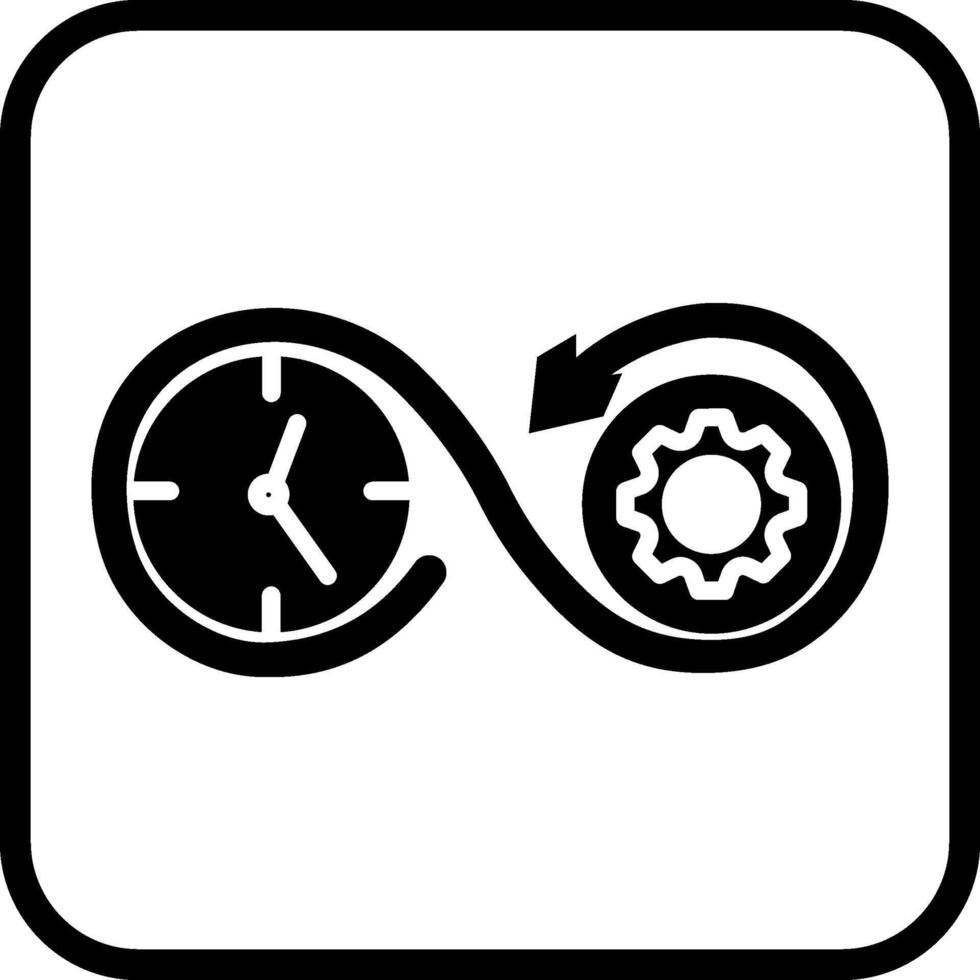 Time Optimization Vector Icon