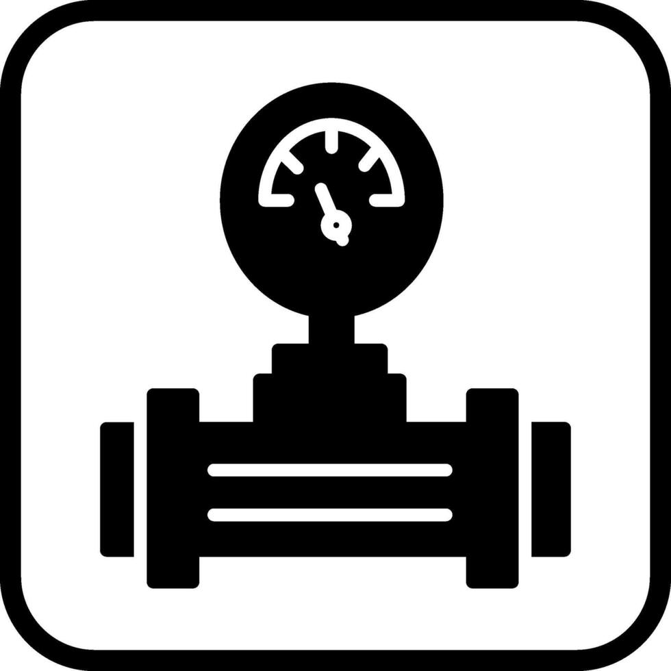 Pressure Gauge Vector Icon