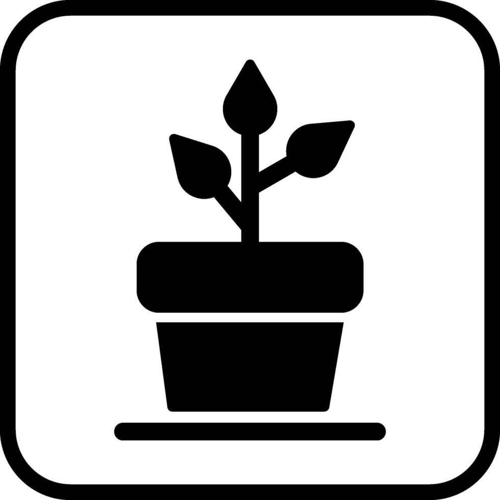 icono de vector de planta