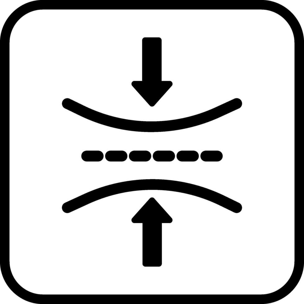 icono de vector de elasticidad