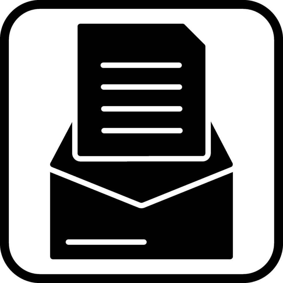 Newsletter Vector Icon
