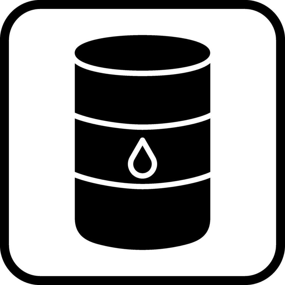 icono de vector de barril de petróleo