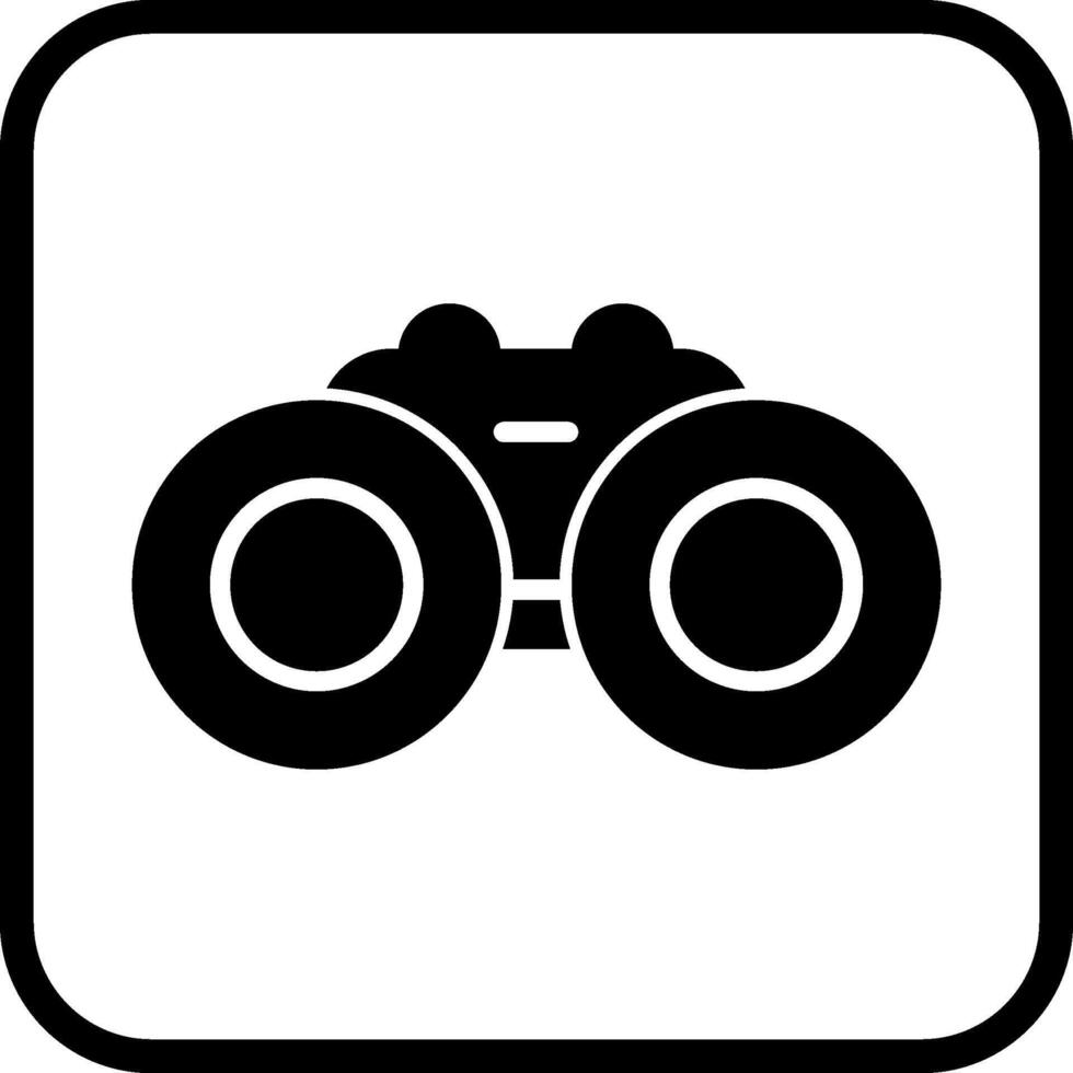 Binocular Vector Icon