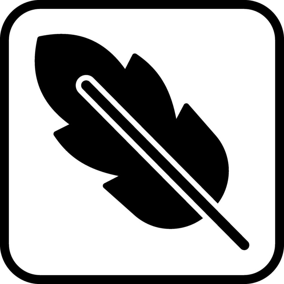 icono de vector de pluma