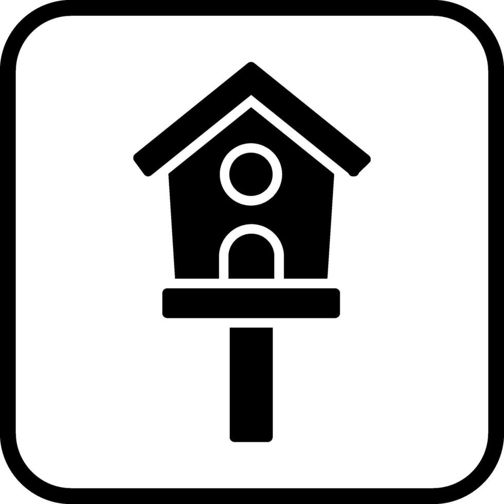 Birdhouse Vector Icon