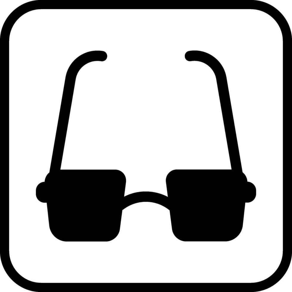 icono de vector de gafas de sol