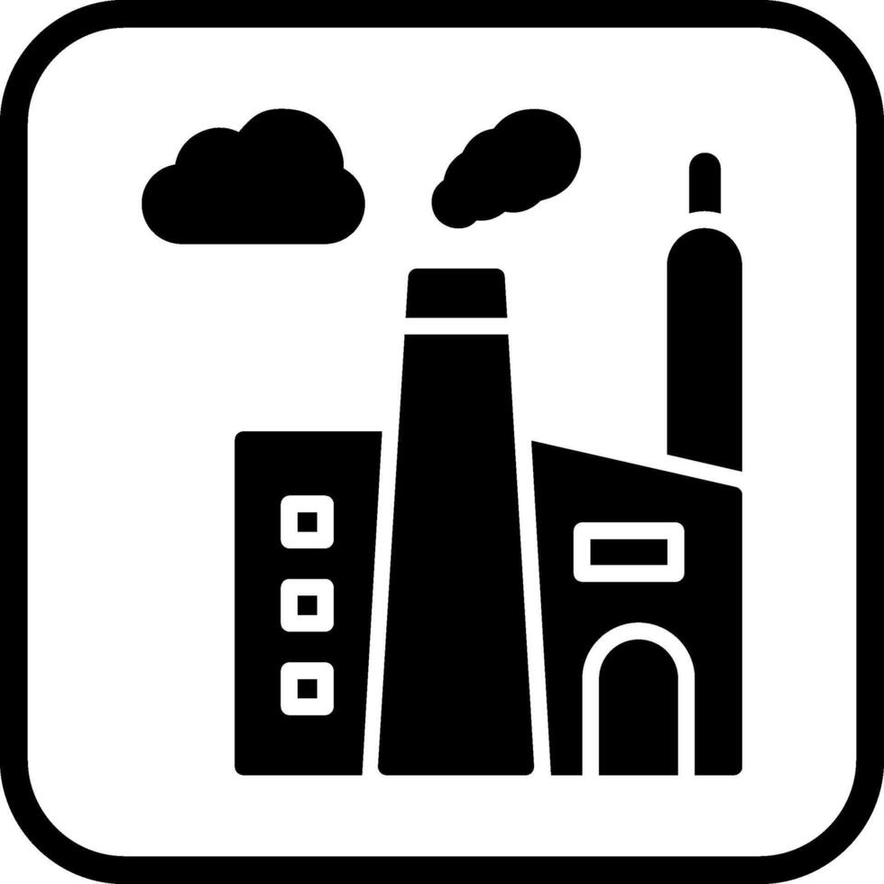 icono de vector de industria