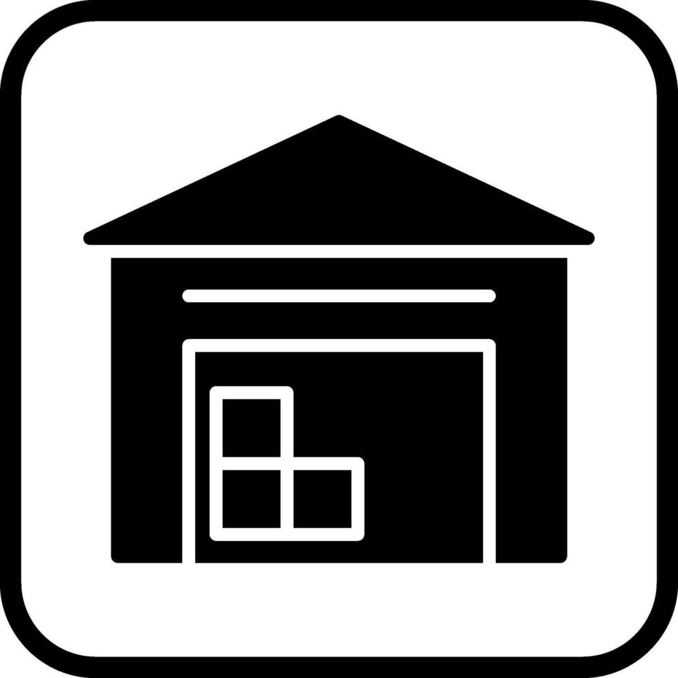 Warehouse Vector Icon