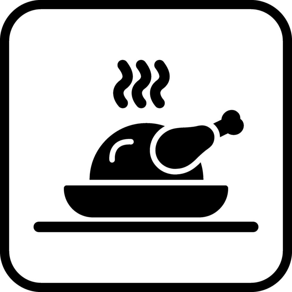 Chicken Vector Icon