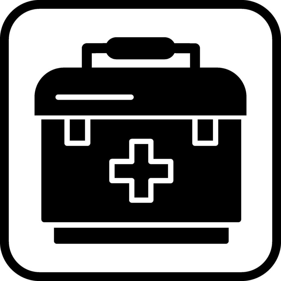 First Aid Bag Vector Icon