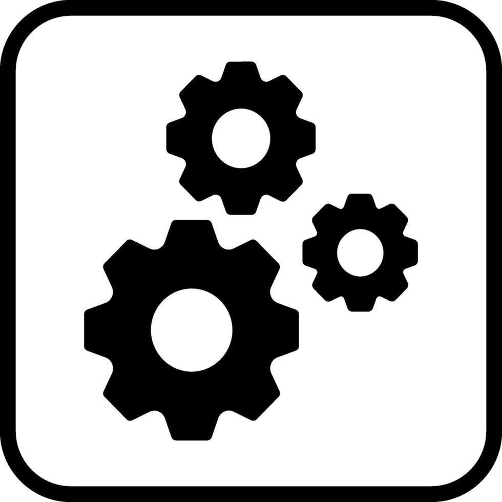 Multiple Cogwheels Vector Icon 40377310 Vector Art at Vecteezy