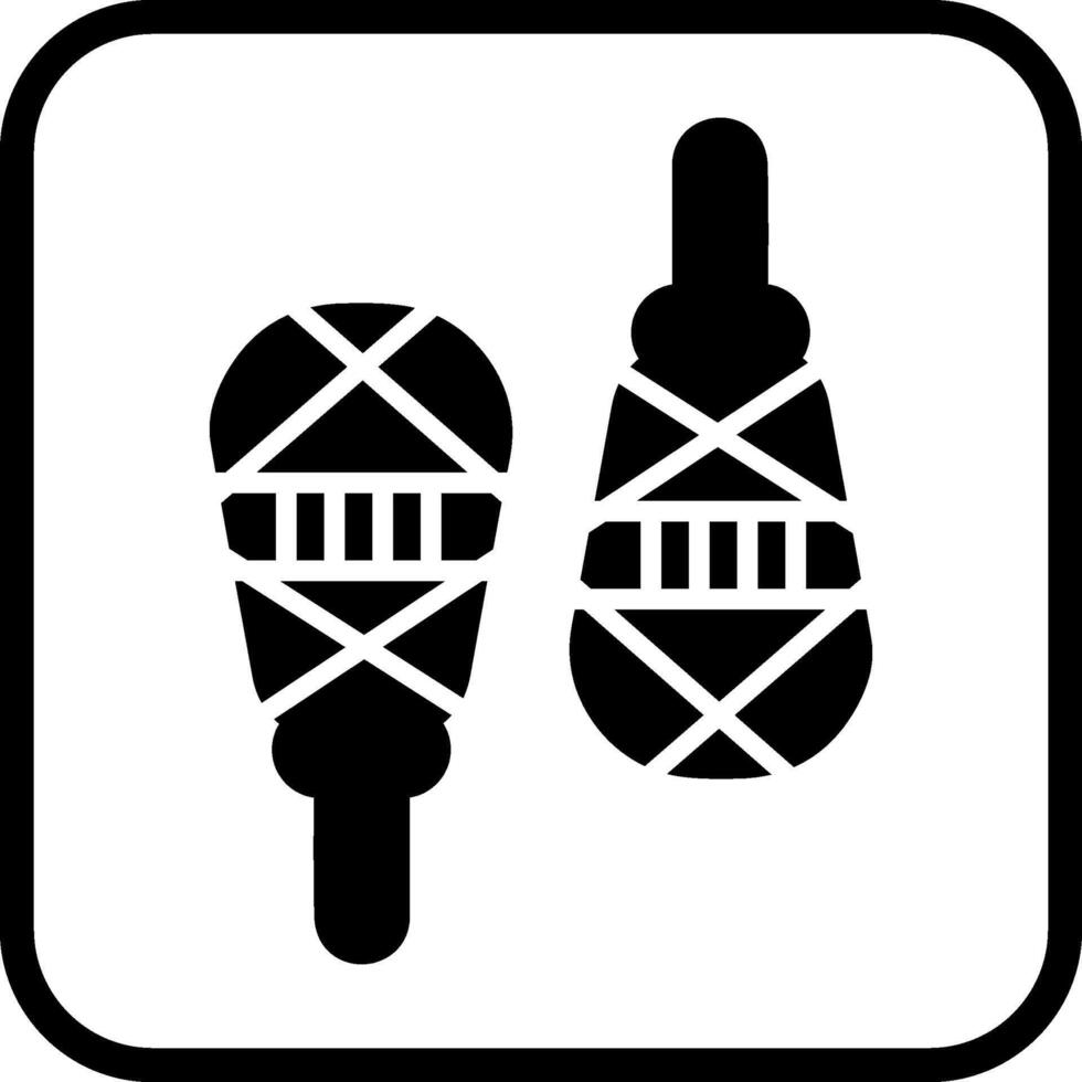 Snowshoes Vector Icon