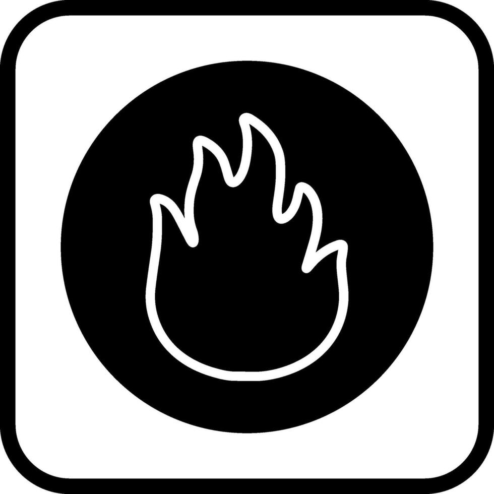 icono de vector de fuego