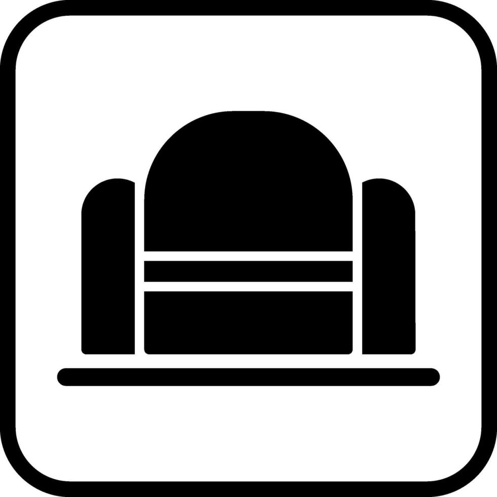 Bedroom Chair Vector Icon